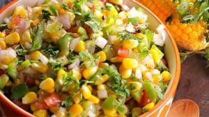 Healthy and Fresh Corn Salad Recipe