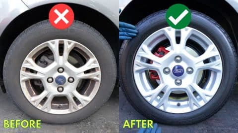 Fast, Simple, & Easy Way To Clean Your Car Wheels | DIY Joy Projects and Crafts Ideas