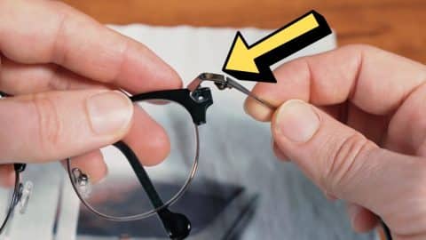 How To Fix Broken Eyeglasses At Home | DIY Joy Projects and Crafts Ideas