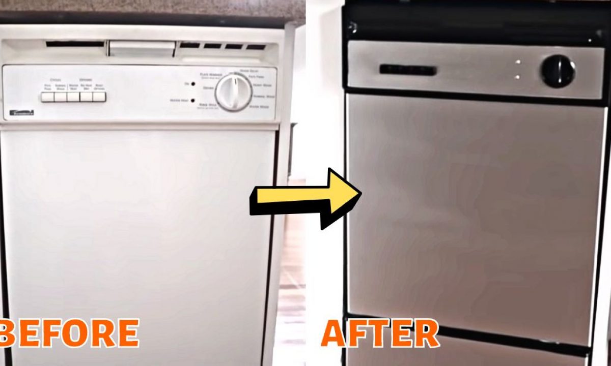 Paint dishwasher stainless steel cheap