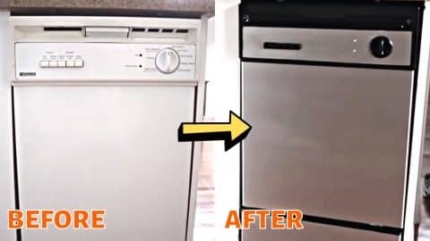 How To Paint Old Appliances To Make Them Look New Again | DIY Joy Projects and Crafts Ideas