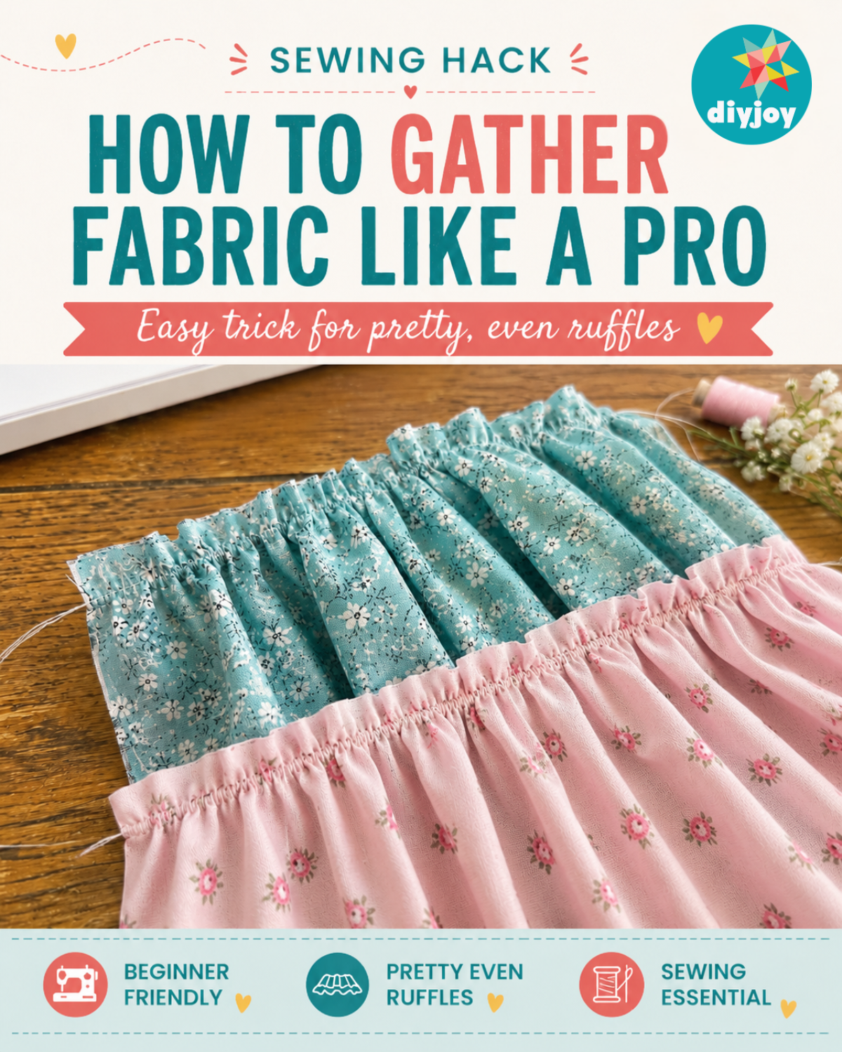 How to Gather Fabric Like a Pro