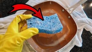 Sponge Cleaning Hack To Keep Your Pan Sparkling Clean