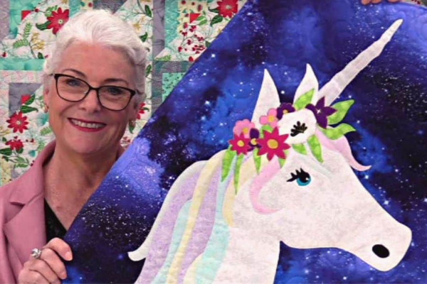 Unicorn Applique Quilt Tutorial