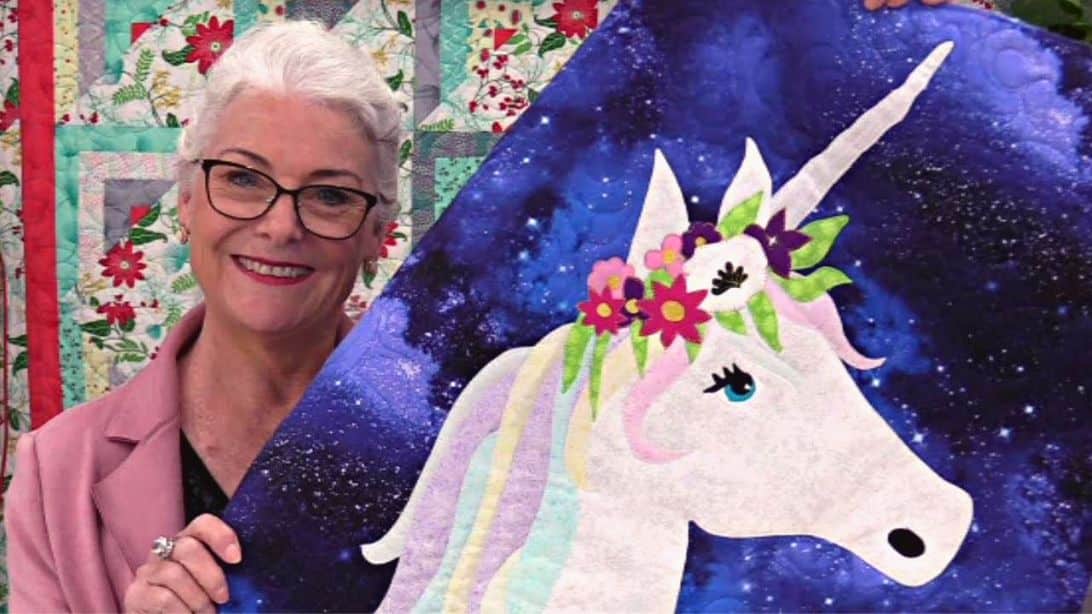 Unicorn Applique Quilt Tutorial | DIY Joy Projects and Crafts Ideas