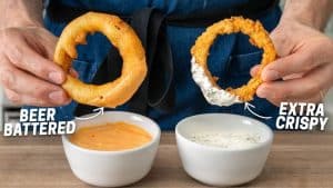 2 Ways to Make Very Crispy Onion Rings