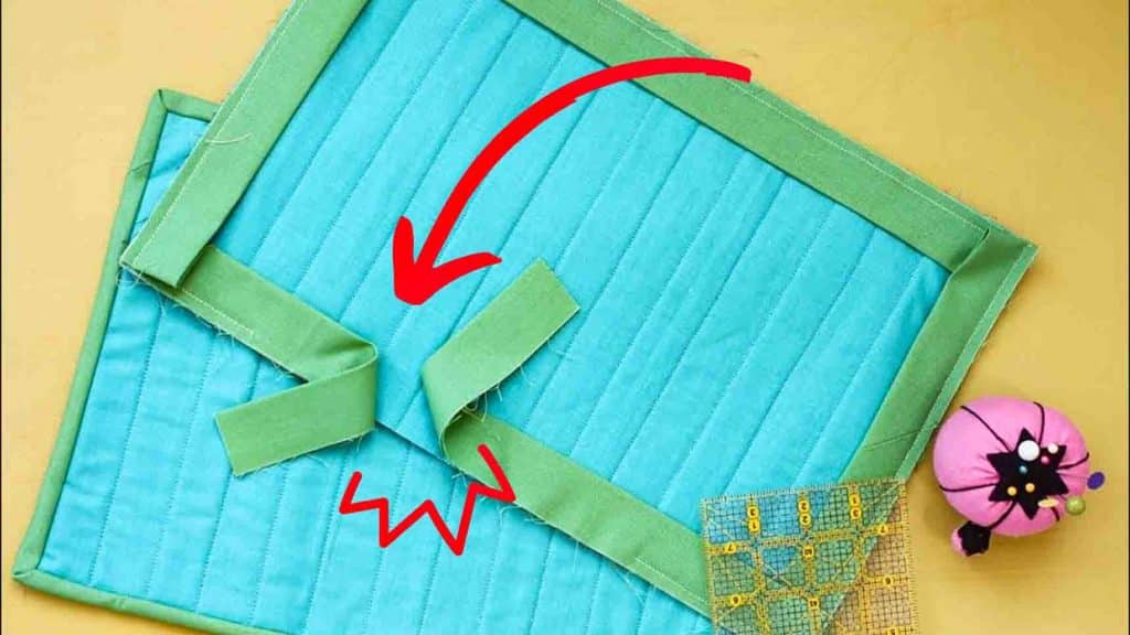 Add binding to your quilt with an invisible join