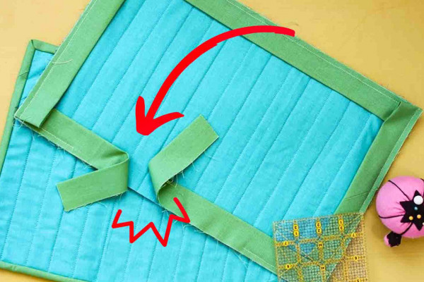 Add binding to your quilt with an invisible join