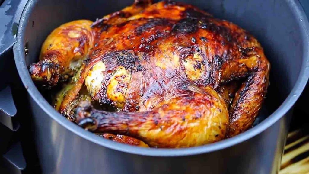Air fryer whole chicken recipe