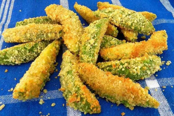 Avocado oven fries recipe