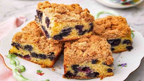 Easy Blueberry Coffee Cake Recipe | DIY Joy Projects and Crafts Ideas