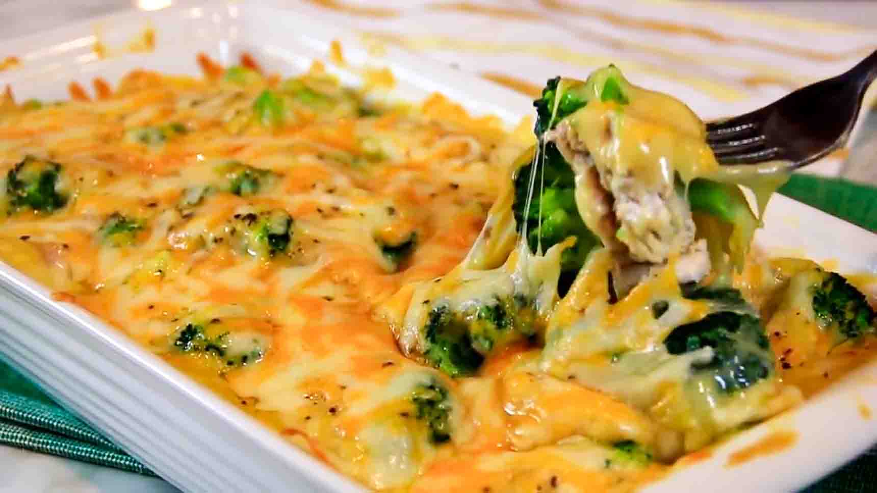 Cheesy Chicken And Broccoli Casserole Recipe