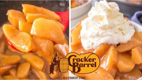 Slow Cooker Cracker Barrel Fried Apples Recipe | DIY Joy Projects and Crafts Ideas