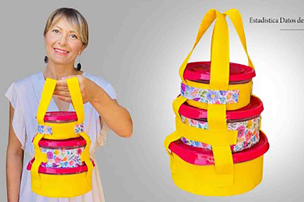 DIY food carrier for work or travel