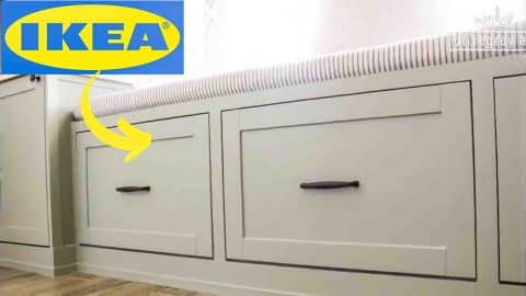 DIY Window Seat With Ikea Besta Drawers | DIY Joy Projects and Crafts Ideas