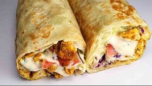 Quick And Easy Chicken Wrap Recipe