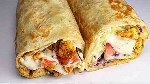 Quick And Easy Chicken Wrap Recipe | DIY Joy Projects and Crafts Ideas