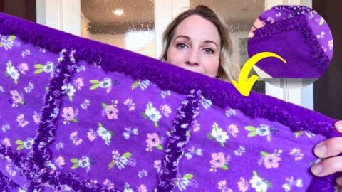 How To Add A Border To Your Rag Quilt | DIY Joy Projects and Crafts Ideas