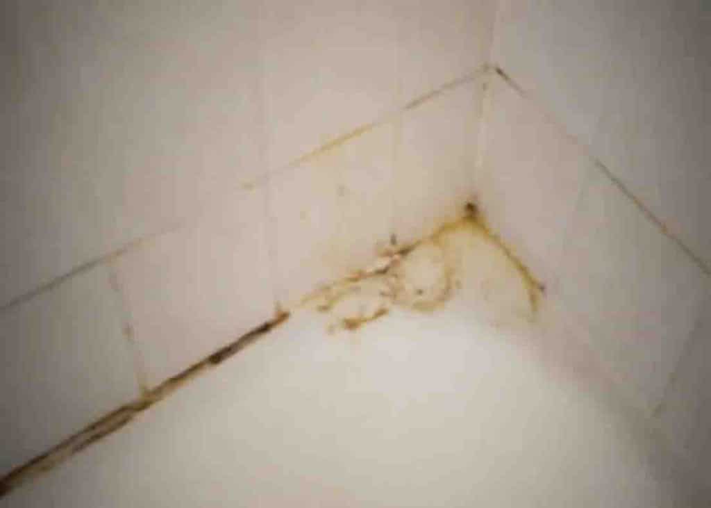 Removing the hard stains and gunk in the bathtub