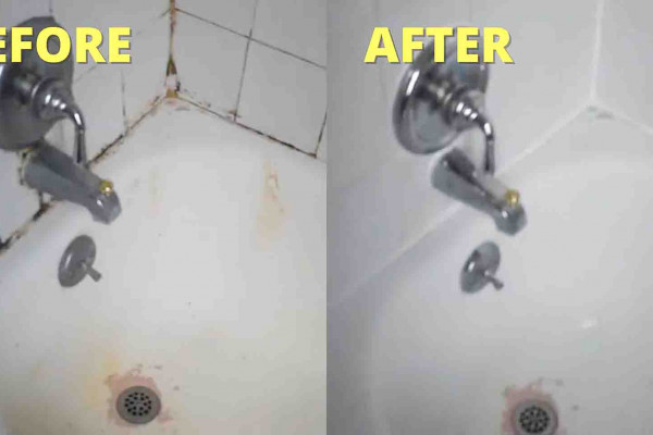 How to clean a bathtub without scrubbing it