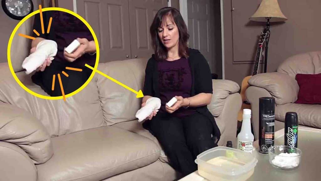 How to clean leather furniture
