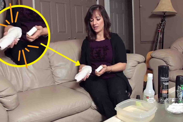 How to clean leather furniture