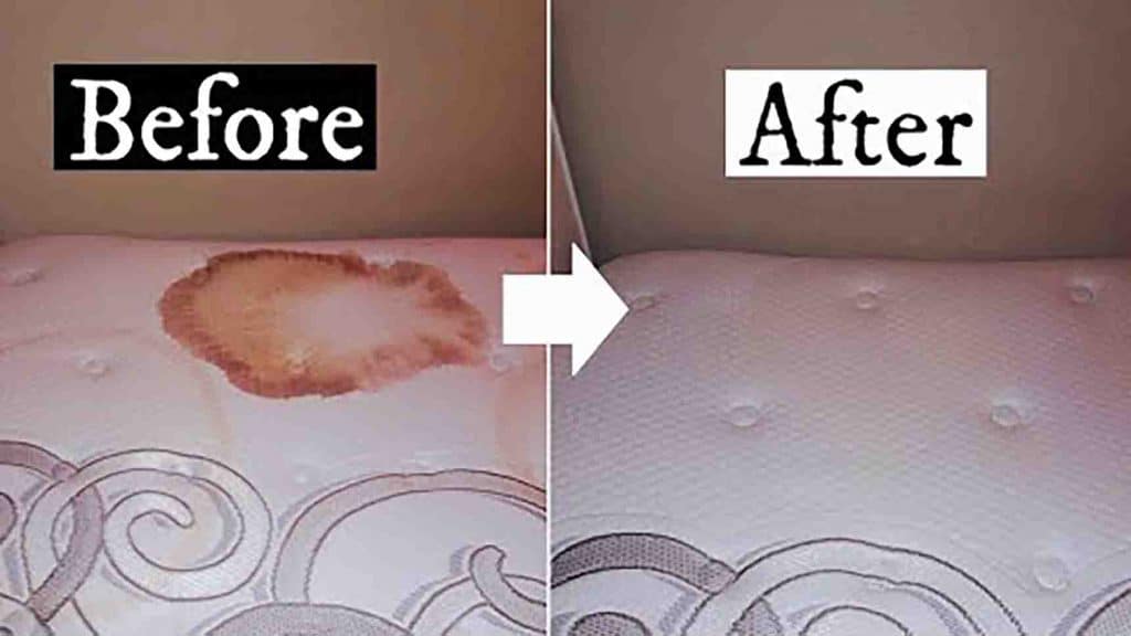 Hw to clean a stained mattress