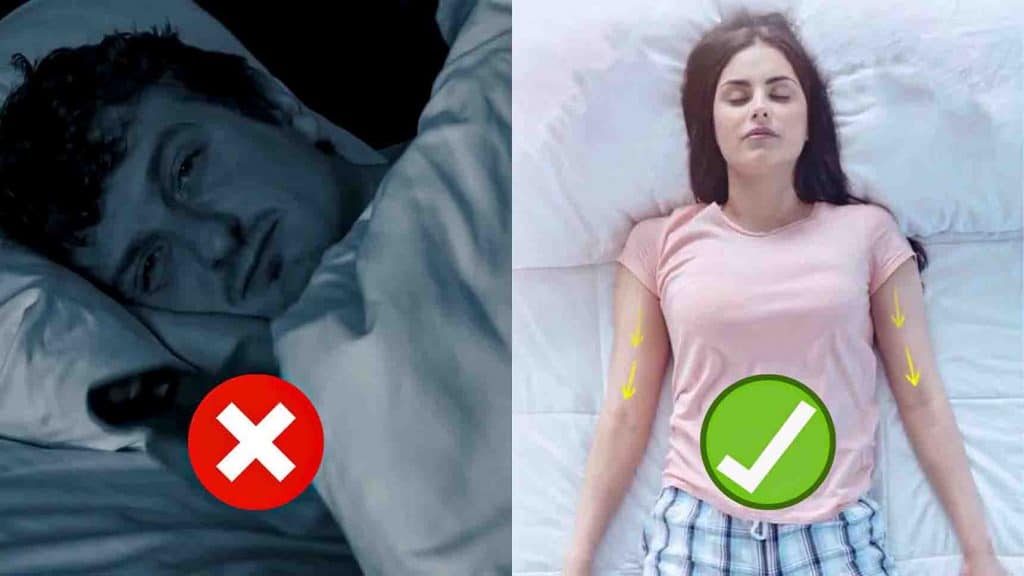 How to fall asleep in 2 minutes