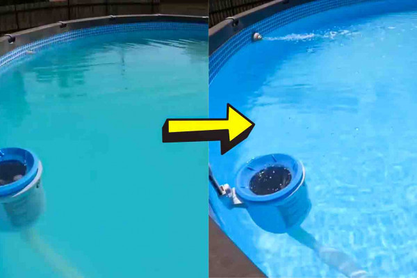 How to fix a cloudy pool water
