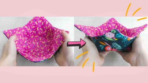 How To Make A Quilted Bowl Cozy | DIY Joy Projects and Crafts Ideas