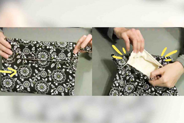 DIY microwaveable potato bag tutorial