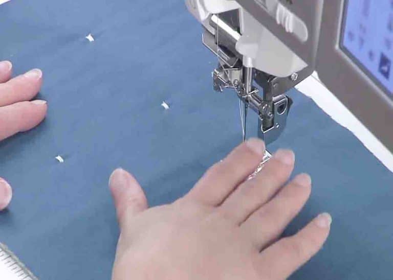 How To "Machine Tack" A Quilt Instead Of Quilting