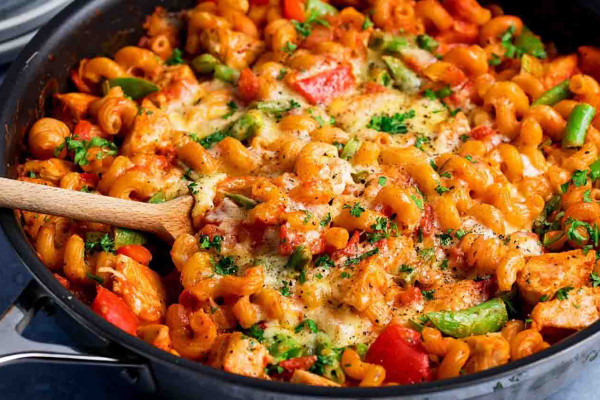 Easy chicken pasta recipe