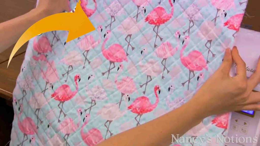 How to sew your own double quilted fabric