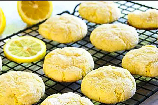 Soft lemon cookies recipe