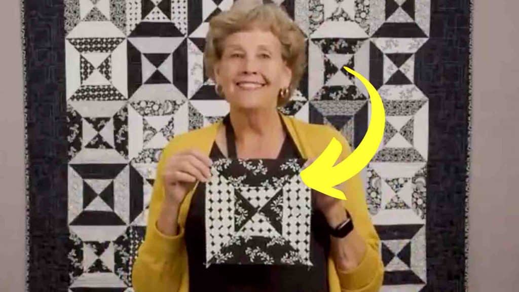 How to make a strip hourglass quilt