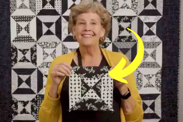 How to make a strip hourglass quilt