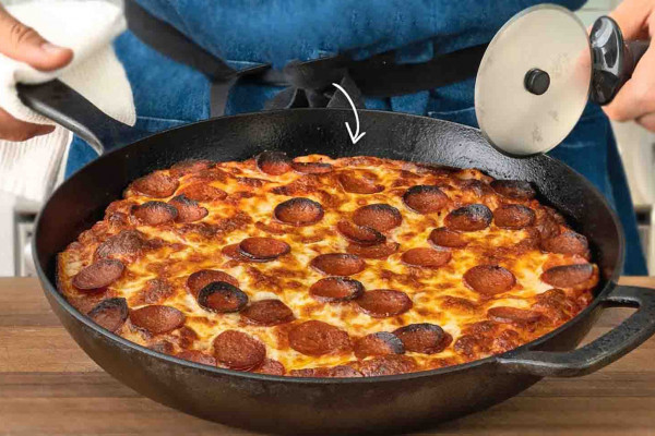 Easy 1-hour pan pizza recipe