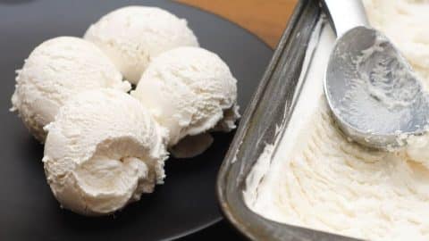 3-Ingredient Homemade Vanilla Ice Cream Recipe | DIY Joy Projects and Crafts Ideas