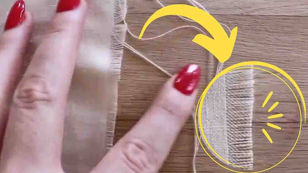 How to find the grainline in any fabric without selvage