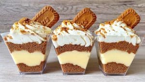 6-Ingredient Lotus Biscoff Dessert Cups