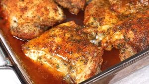 Juicy Oven Baked Chicken Recipe