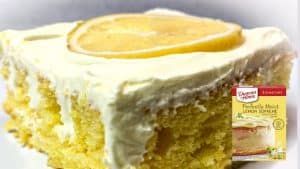Best Triple Lemon Poke Cake