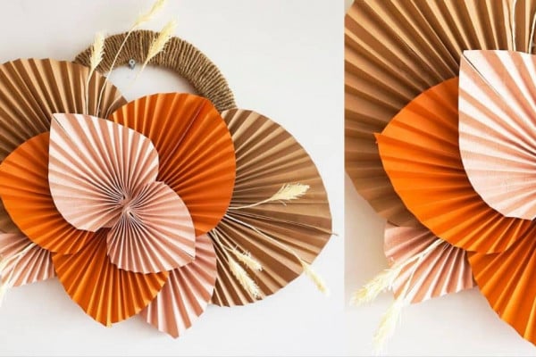 Boho Palm Leaves Wall Decor DIY