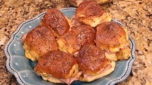 Buttery and Savory Ham Cheese Sliders