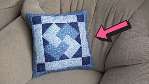 Card Trick Patchwork Pillowcase | DIY Joy Projects and Crafts Ideas