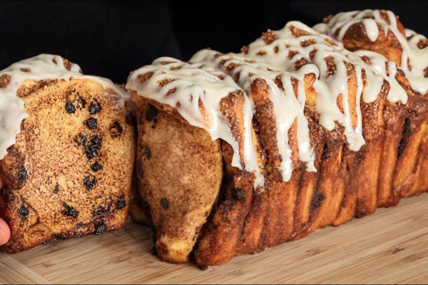 Cinnamon Pull-Apart Bread Loaf Recipe