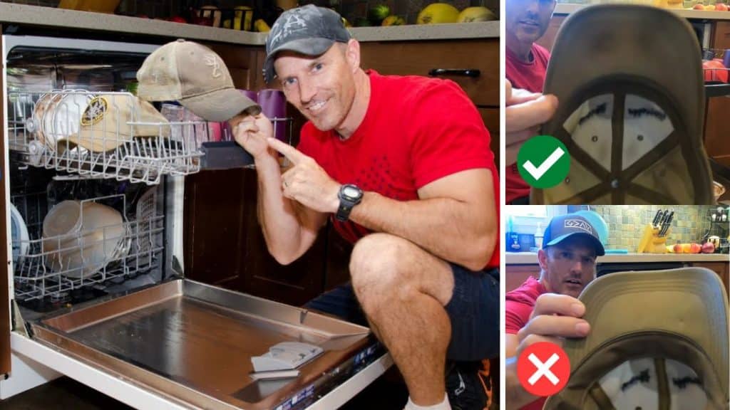 Clever Dishwasher Hat Cleaning Hack