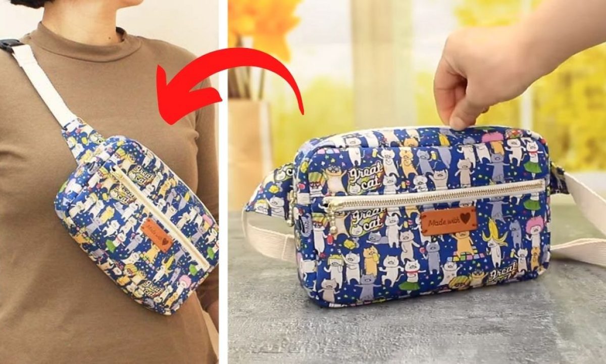 DIY Fanny Pack Sling Bag