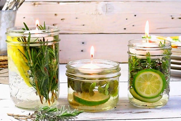 DIY Natural Mosquito Repellent Candles